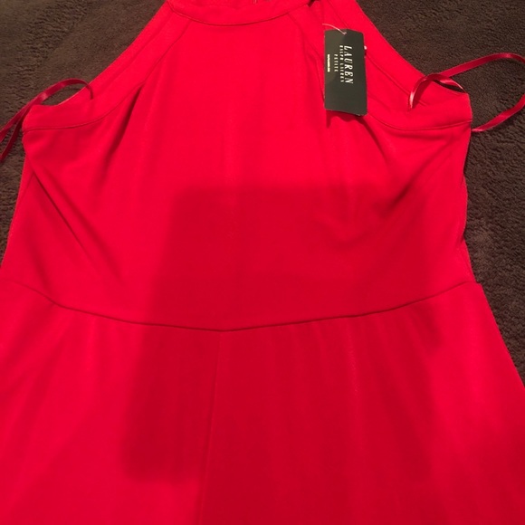 NWT Ralph Lauren Red Jumpsuit size PM - Picture 6 of 7